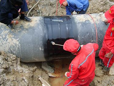Heat Shrinkable Wrap-around Tapes With Closure Patch For Pipe Joint Coating