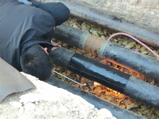 Consist Of A Cross-Linked Polyolefin Backing Wrap Around Type Heat Shrink Sleeves