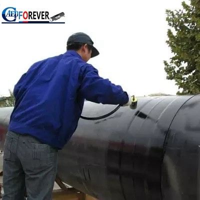 350mm width Black Color Wrap-Around Type Heat Shrinkable Sleeves For pipe anticorrosion