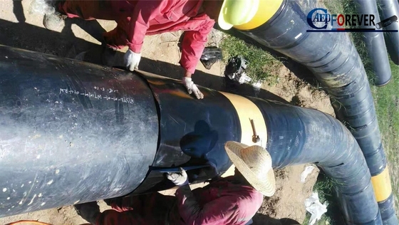 Heat Shrink Sleeves With Closure Patch For Oil Gas Pipeline Joint Coating