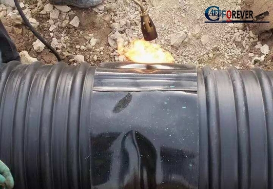 Heat Shrink Sleeves With Closure Patch For Oil Gas Pipeline Joint Coating