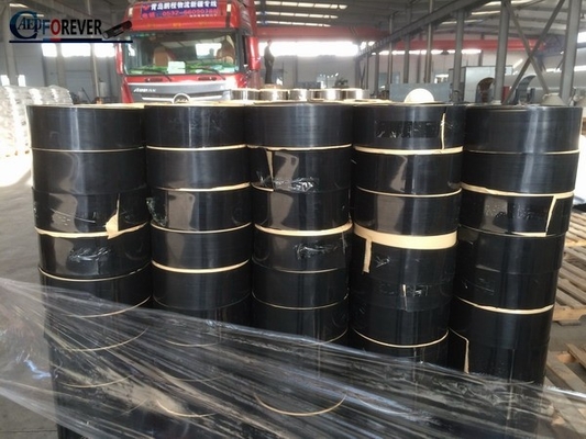 Cross Linked Polyfin Backing Heat Shrink Sleeves With Closure Patch For Oil Gas Pipeline Joint Coating