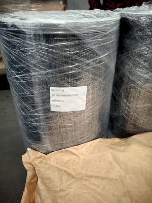 2mm HDPE Polyethylene heat shrinkable tape  for Pipe Joint Anticorrosion