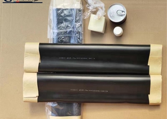 HDPE Heat Shrinkable Adhesive Tape for Pipe Joints Anticorrosive Protection