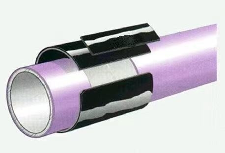 3PE  Heat Shrink Wraparound Sleeves For Pipeline Joints Coating