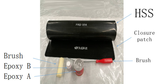 Heat Shrinkable Sleeves With Closure Patch For Pipe Joint Coating