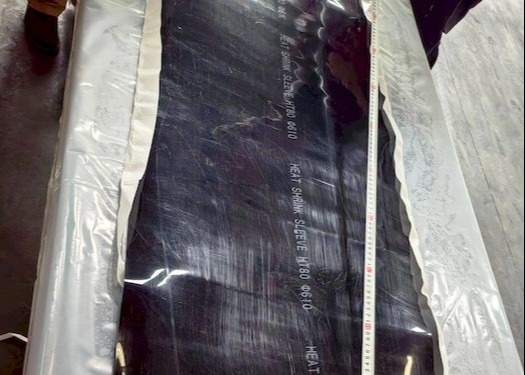 Corrosion Resistant Polyethylene Cold Applied Heat Shrinkable Tape with Rubber Adhesive